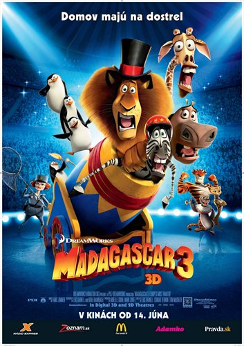 _madagaskar 3 plakat